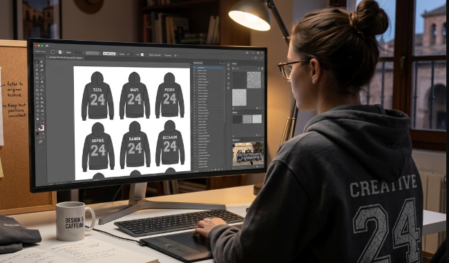 Colegios, institutos y grupos Erasmus de Almería se rinden a la sudadera personalizada